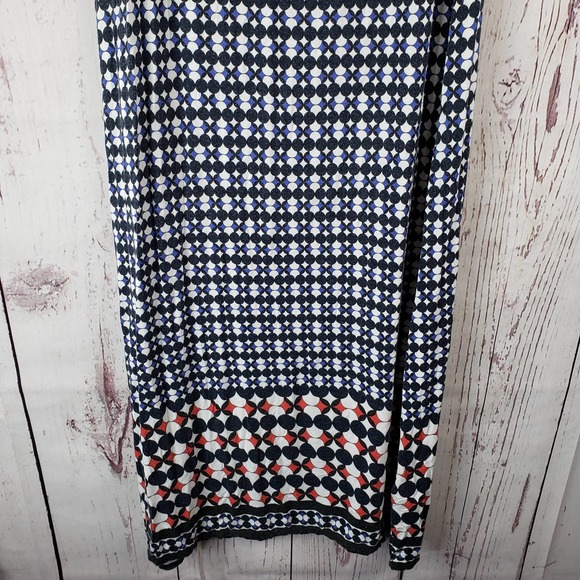 Max Studio Maxi Skirt Womens Sz Sm Pull On Long Stretch Waist Checkered Black - Picture 4 of 6